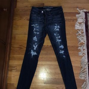 American Eagle Ripped Skinny Jeans